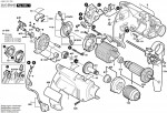 Bosch 0 601 131 741 GSB 13 RE Percussion Drill 110 V / GB Spare Parts GSB13RE